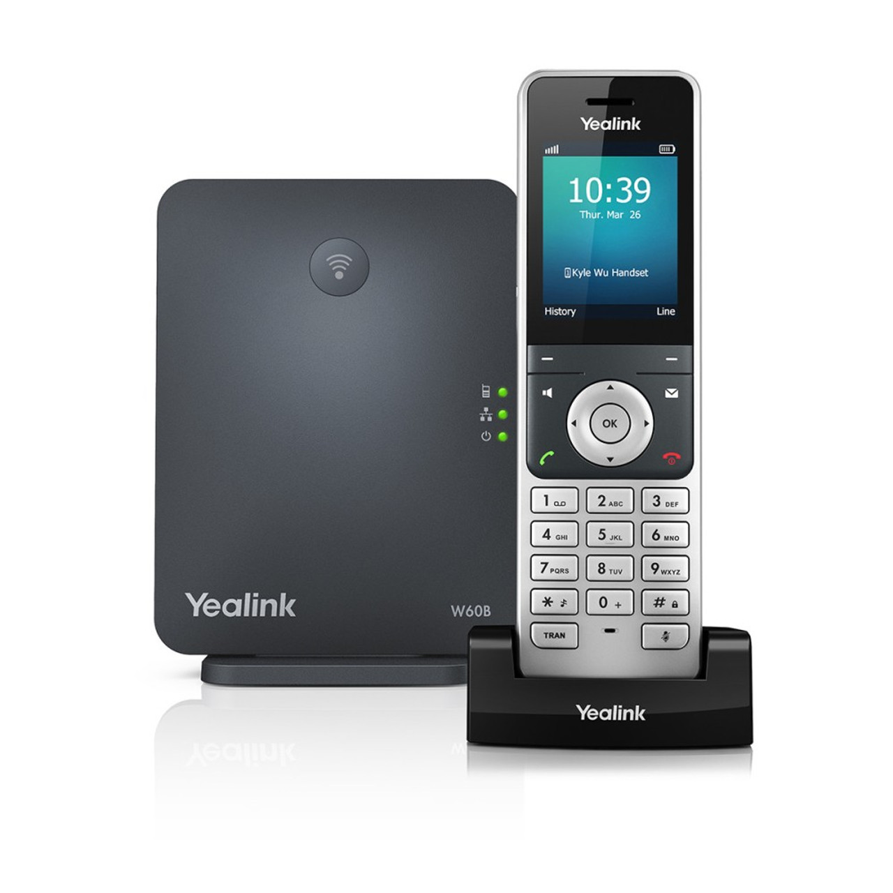 Telefono ip YEALINK W76P base + inalambrico	